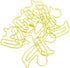 Duck Paper Clips 100pcs, Cute Yellow Duckling Design for Organizing Office School Paper Files