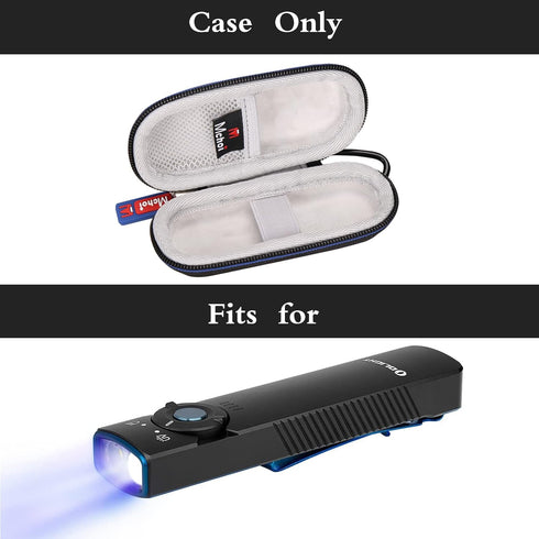 Mchoi Hard Case for OLIGHT Arkfeld UV 365nm Black Light with 1000 Lumens White LED Flashlight, Waterproof Shockproof