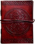 MONTEXOO Leather Journal Notebook, 5 x 7 inch Sketchbook Diary for Men Women, Celtic Knot for Writing