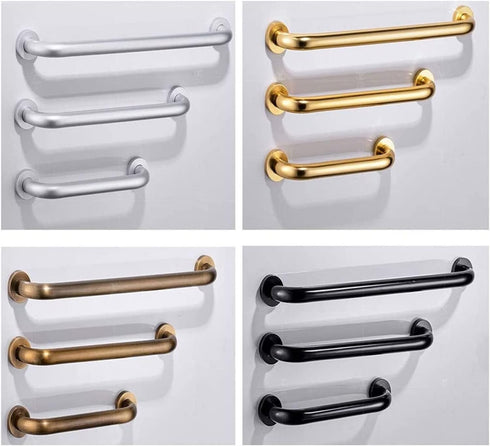 ALDEPO 12 16 20 Inch 50cm) Grab Bars Handicap - Handrail for Bathtubs and Showers - Wall Mount Assist Bar Stair Railing