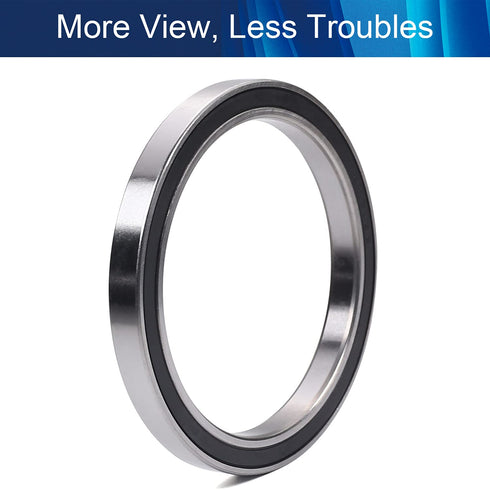 Othmro 6816-2RS Deep Groove Bearings - Double Bearing High Carbon Chromium Bearing Steel