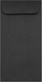 LUXPaper Open End Envelopes, Peel & Press, 6" x 11 1/2", Midnight Black, 80lb Text, 50 Qty