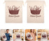 2pcs UPKOCH Bread Bags Portable Reusable Storage Pouches for Homemade Bread Sourdough and Bakery Goods for Parties