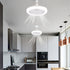 Peaoop Bulb Silent Socket Fan Light - Screw-in Ceiling Fan Light Socket, LED Fan, Ceiling Fan Light with Light