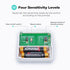 110dB ZHA/Z2M THIRDREALITY Smart Vibration Sensor with Alarm,Zigbee Hub Required,Adjustable Sensitivity, Work