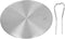 Tyenaza Cookware Induction Adapter Plate, Stainless Steel Heat Diffuser for Electric and