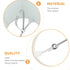 4 5.11X5.11X18.89 Inch DOITOOL Pcs Cloth Lamp Shades Bell Shaped Lampshades for Table Floor Wall Lamps Soft Light Shade