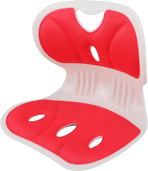 TOPINCN Lumbar Back Support Chair, Petal Shape Waist Protection Chair Ergonomic for