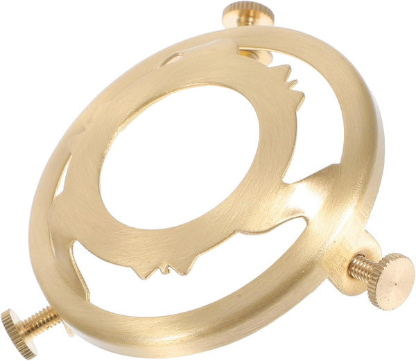 Copper Lamp Socket Holder Bracket with Clip Durable Copper Lampshade Replacement for