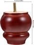 2pcs 8cm Cabilock Solid Wooden Furniture Legs Sofa Feet Cabinet Chair Feet Screw-on Replacement for Living Room Tables
