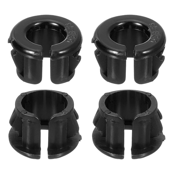 uxcell 38 Pcs Cable Snap Bushing Grommet, 1/2" Mounting Dia Opened Snap