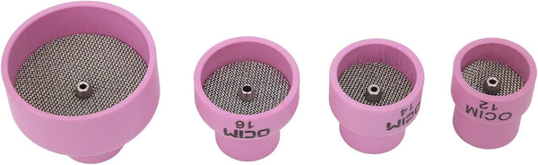 Alumina Torch Gas Lens Kit, Long Service Life Ceramic Welding Cup Set for WP 171826 TIG Torch