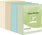 SUNEE 3 Ring Binder 3 Inch, 4 Pack Clear View PVC-Free Binder for School or Office Supplies, Neutral Aesthetic