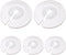 5Pcs Water Pipe Cover Decoration - Plumbing Cover Plates for Toilet Pipe, Escutcheon for Water Pipe Tube Supplies
