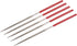 uxcell 5pcs Round Diamond Needles File 150 Grit for Metal Glass Wood Stone Grinding Polishing Engraving 2mm x 100mm