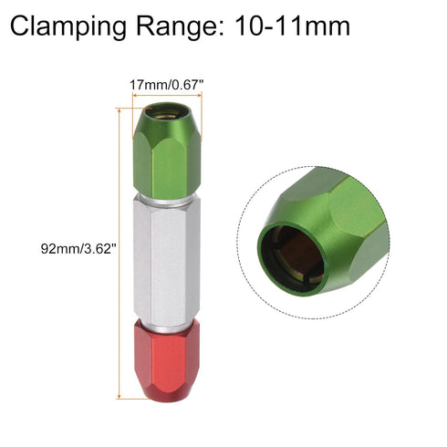 Aluminum Alloy Pin Gage Handle 10-11mm Clamping Range Go No Double End Gauge Handle Industrial Tools for Plug Gage