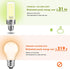 E26 LED Bulb,25W LED Corn Light Bulb 200W Equivalent 6500K Cool Daylight White 2500LM Non-dimmable Flicker Free Ceiling Fan LED Corn Bulb for Indoor Outdoor Home Garage Pack of 3 by FanNicoo