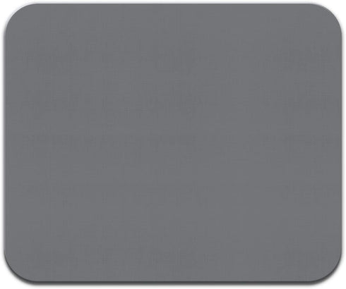Non-Slip Rectangle Mousepad, Solid Matte Gray Mouse Pad for Home, Office, and Gaming Desk