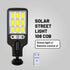 PLMOKJD IP65, Commercial Yard(4) Solar Street Lights Outdoor, Solar Lights Outdoor Wide Angle Solar Flood Lights Motion