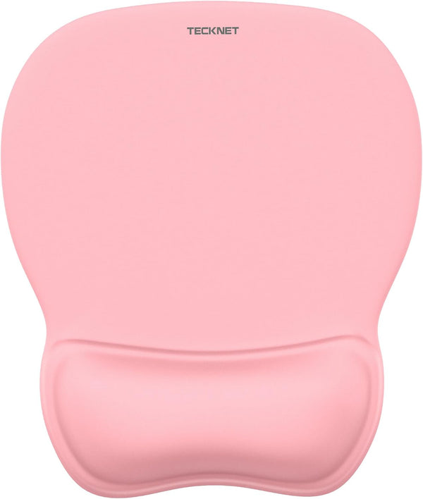 TECKNET Gel Mouse Pad with Wrist Rest, Ergonomic Office Mousepad with Wrist Support
