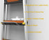 2 SS304 (2) JBscoop Ladder Hooks Wall Mount for Ladder Storage Strollers and Folding Chair, Heavy Duty Lader Holder