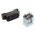 uxcell A14071800ux0297 35mm DIN Rail DPDT 8P General Purpose Power Relay, AC 24V Coil