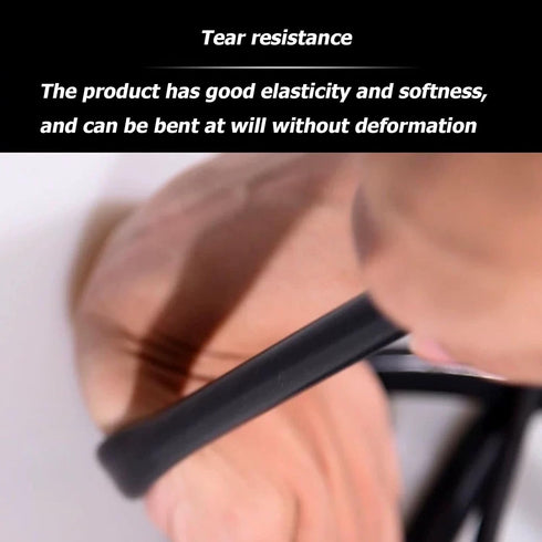 WOFICRET Black,Black,9mm*12mm/5m Silicon Tubing Hose High Temp Silicone Hose, Flexible Silicone Rubber Tube for Home