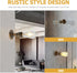 Bulb Veemoon Vintage Industrial Wall Sconce Rust Pipe Retro Wall Mounted Lamp for Living Room Bedroom Mirror Vanity