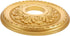 12.20 Inch Round Ceiling Medallion Pu Decorative Ceiling Plate for Home Lighting Medallions Fan Light Fixture Trim