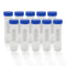 Kesell 50ml Polypropylene Screw Top Centrifuge Tube, Pack of 10 with Graduated Marks and Writing Area