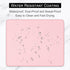 Hsurbtra Premium-Textured Mouse Pad, 10.2 x 8.3 Inch, Cute Pink Anti-Slip Waterproof Rubber Mat for Office Gaming