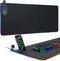 ELUTENG Mouse Pad with Phone Holder 4in1 Wireless Charging Desk Mat RGB Ultra-Smooth