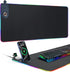 ELUTENG Mouse Pad with Phone Holder 4in1 Wireless Charging Desk Mat RGB Ultra-Smooth