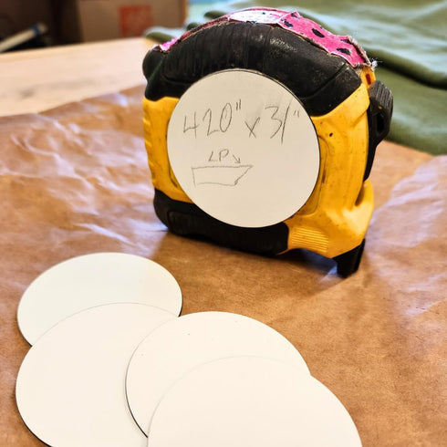 CYCLOPS Erasable Scratch Pads for Tape Measure - 5 Pads for Measurements & Notes in Woodworking