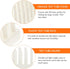 iplusmile Test Tube Drying Rack, 66 Place Pillar Stand for Drying Test Tubes, Random Color