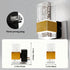 Dimmable, 3 2-Pack LED Night Light with Bubble Acrylic Design, Gold and Clear, Metal, Dusk to Dawn Sensor, Color