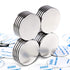MIKEDE 20 Pack Strong Neodymium Disc Magnets, 1.26 inch D x 0.08 inch H with Double-Sided Adhesive
