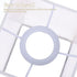 E27, 12cm Bulb MAGICLULU Square Lamp Shades Fabric Clip On Lamp Covers Linen Light Chandeliers Lampshade Replacement