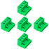 5 Pcs 5.08mm 4 Pin Phoenix Type Connector Green PCB Screw Terminal Block, 4 Pole