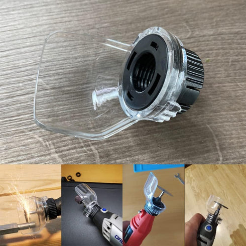 Wolfride 4PCS Rotary Tool Shield Attachment - Cutting Sanding Accessories for Rotary Grinder Tools
