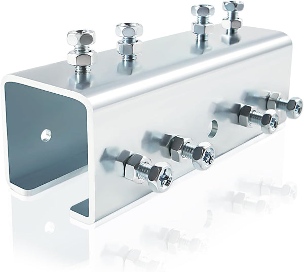 U Shaped Strut Channel Connector Extend Bracket, Versatile Splice Extender Joiner for Unistrut Mounting