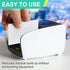 Sliner 100 Cr80 Pcs Credit Card Reader Cleaner Cards Dual Side Reader Cleaning Scanner Cleaning Sheets Pos Swipe