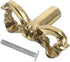 RUNROTOO Brass Bow Drawer Pull Handle 40x20x25mm Hollow Vintage Cabinet Knob for Dresser