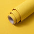Abyssaly Yellow Wallpaper, Peel and Stick Removable Embossed Silk Textured Wallpaper for Girls Bedroom