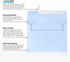 LUXPAPER A7 Invitation Envelopes for 5 x 7 Cards, Baby Blue, 250 Pack