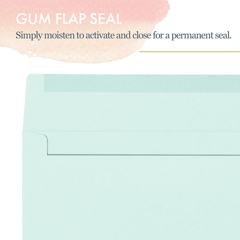 Business Envelopes, 120-Pack #10 Envelopes, 4 1/8 x 9 1/2 Inches, 6 Pastel Colors