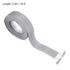 uxcell Waterproof Seal Caulk Strip Tape Self Adhesive 0.87"W x 10.5'L PVC Sealing Tape for Kitchen Bathroom Grey