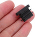 30pcs DOITOOL Black Plastic Oval Chair Leg Caps Furniture Tubing End Caps Table Foot Protectors Patio Chair Leg Pads