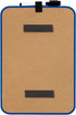 JAM PAPER Magnetic Dry Erase Foam Boards 8 x 12 with Black Board Marker, Blue Border, Sold Individually