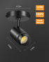 Dimmable 12W 1000lm 4000K Zoomable LED Ceiling Spot Lights Indoor Adjustable Ceiling Spotlight Fixture Directional